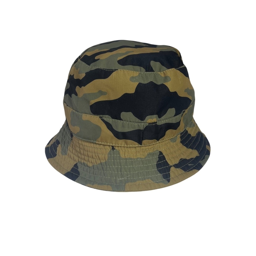 Urban Pipeline Camouflage Bucket Hat Green Tan Black S/M